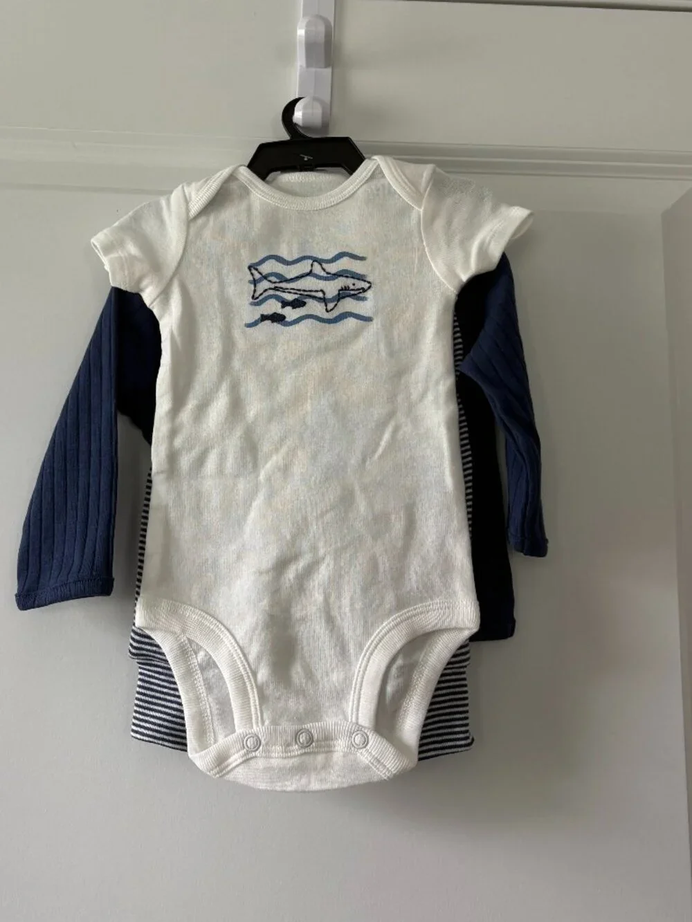Carter's Child of Mine Baby Boy 3-Piece Cardigan Outfit Set Size 0-3 months